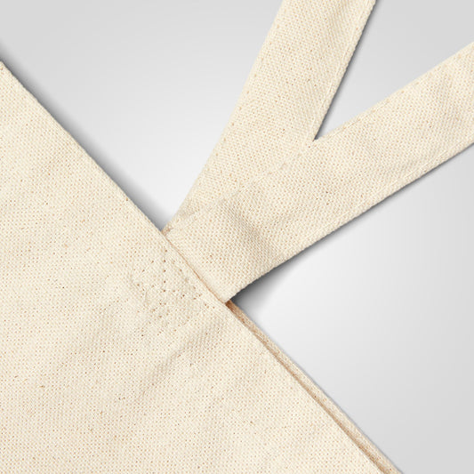 Essential Tote – Quote Edition "Less But Better" | Minimalist Cotton Canvas Bag