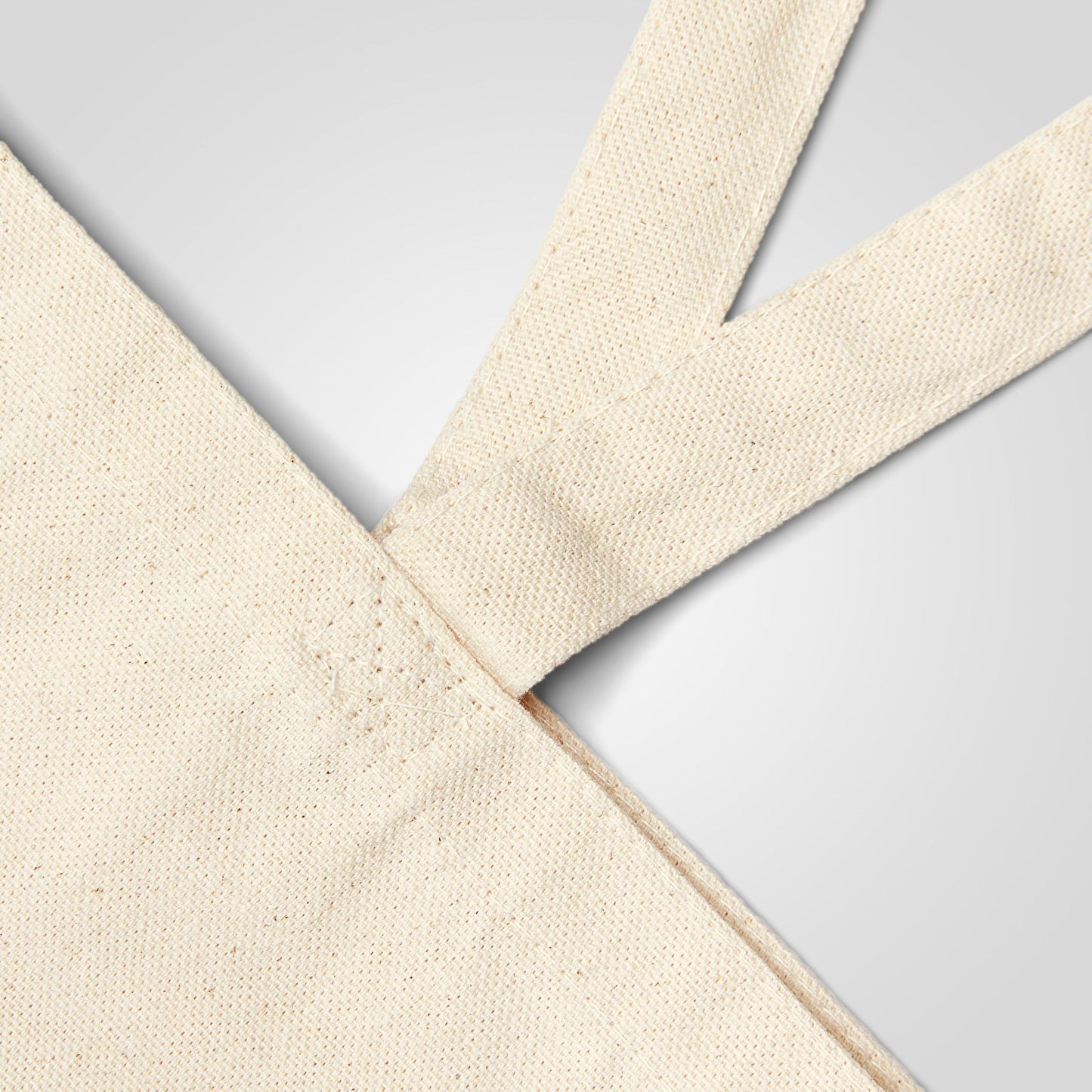 Essential Tote – Classic Natural | Minimalist 100% Cotton Canvas Bag